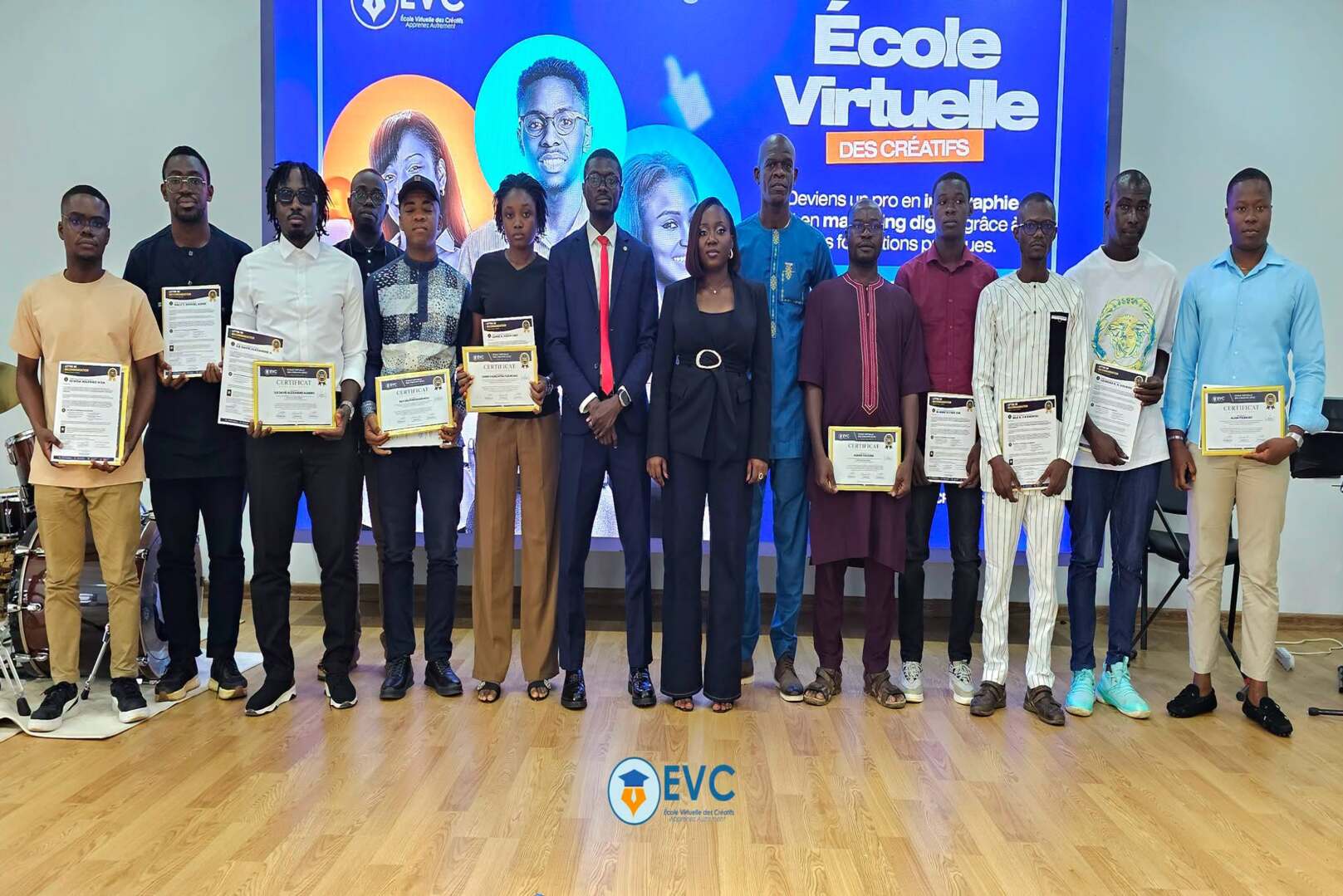 Education: The Virtual School of Creatives (EVC) Celebrates Its Graduates in Abidjan